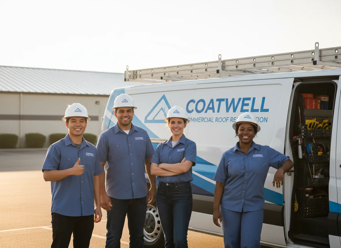 Commercial roof coating company in Birchdale, MN